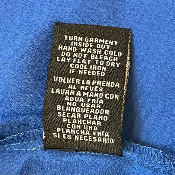 $5 ADD ON with $15+ Bundle Zac & Rachel Boho Blouse Lace 3/4 Sleeves Sz PXL EUC - Picture 10 of 10